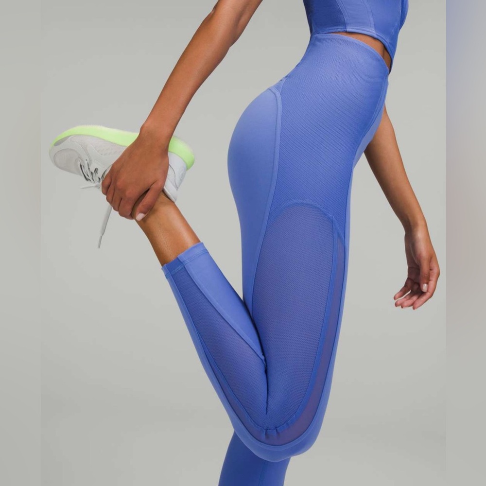 Lululemon Everlux and Mesh Super-High-Rise Training Tight 25"